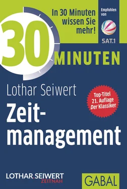 Lothar Seiwert 30 Minuten Zeitmanagement обложка книги