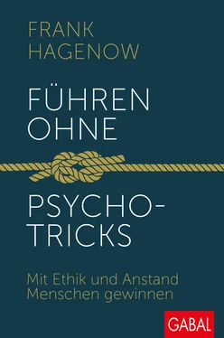 Frank Hagenow Führen ohne Psychotricks обложка книги