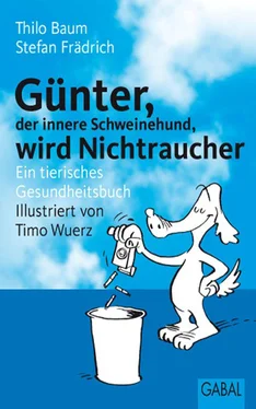 Stefan Frädrich Günter, der innere Schweinehund, wird Nichtraucher обложка книги