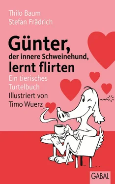 Stefan Frädrich Günter, der innere Schweinehund, lernt flirten обложка книги