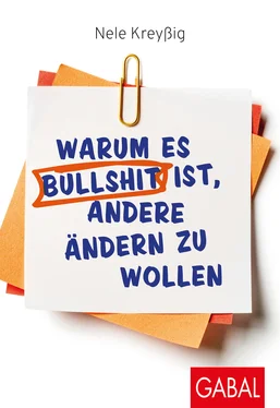 Nele Kreyßig Warum es Bullshit ist, andere ändern zu wollen обложка книги