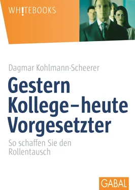Dagmar Kohlmann-Scheerer Gestern Kollege – heute Vorgesetzter обложка книги