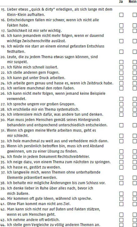 Schauen Sie nach aus welcher Kategorie die Aussage stammt der Sie zugestimmt - фото 7