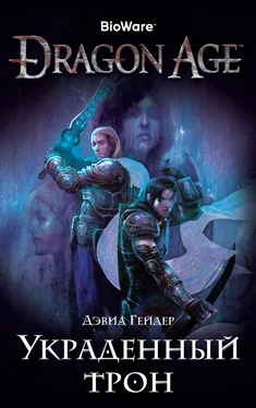 Дэвид Гейдер Dragon Age. Украденный трон обложка книги