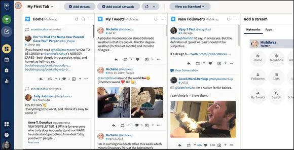 FIGURE 45The social media dashboard from Hootsuite allows you to monitor and - фото 106