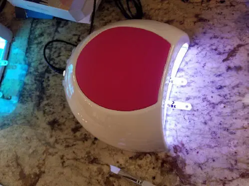 Figure 310 UV Cure Light Emitting Diode LED nail gel Unit 353 Methods - фото 56