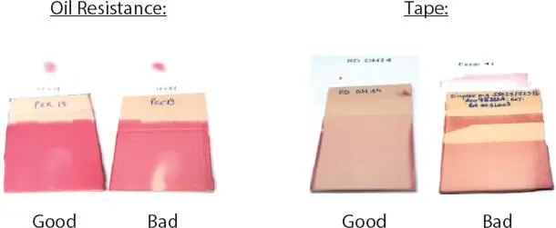 Figure 16 Wear assay results indicating satisfactory left and unsatisfactory - фото 14