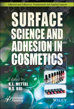 Неизвестный Автор Surface Science and Adhesion in Cosmetics обложка книги