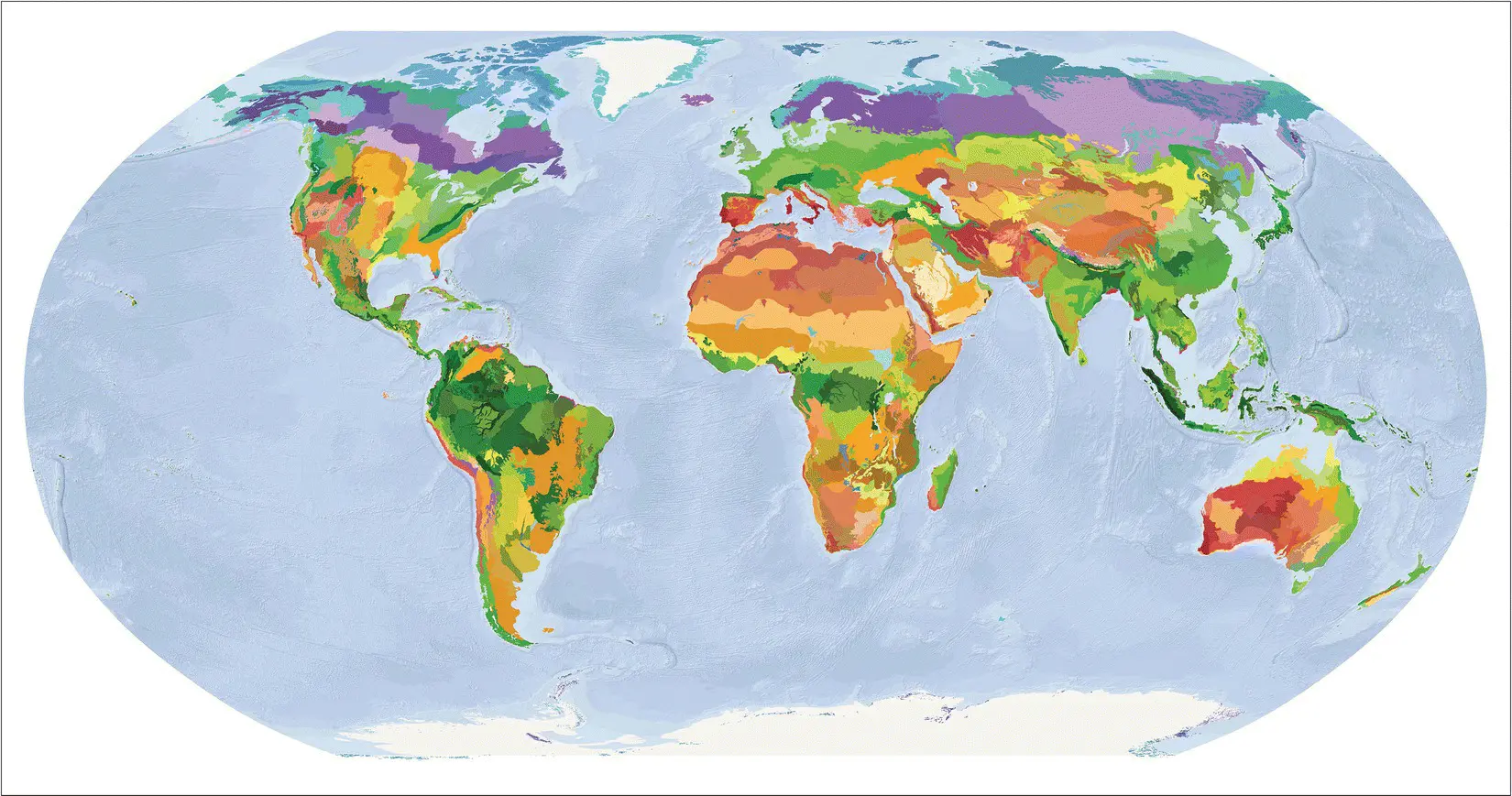 Figure 42 This map depicts the Earths terrestrial ecoregions see text about - фото 30