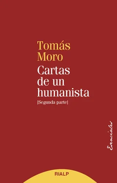 Santo Tomás Moro Cartas de un humanista (II) обложка книги