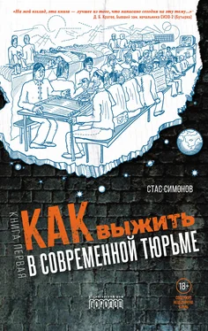 Станислав Симонов Как выжить в современной тюрьме. Книга первая обложка книги