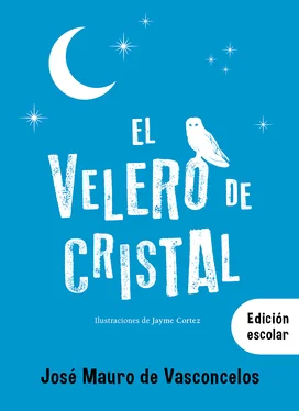 José Mauro de Vasconcelos El velero de cristal обложка книги