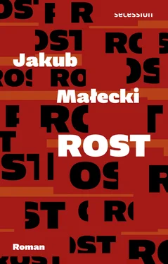 Jakub Małecki Rost обложка книги