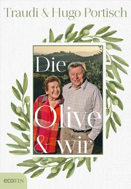 Hugo Portisch Die Olive und wir обложка книги