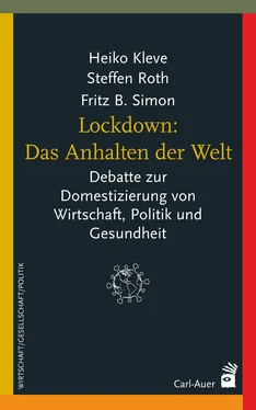Fritz B. Simon Lockdown: Das Anhalten der Welt обложка книги