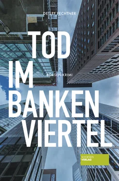 Detlef Fechtner Tod im Bankenviertel обложка книги