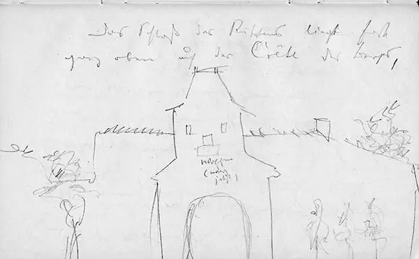Das Schloss des Ritters auf der Crête des Berges Porte de France in - фото 9