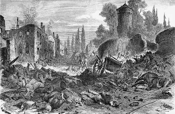 Welche Siege welche Verluste Das Dorf Bazeilles bei Sedan nach der Schlacht - фото 4