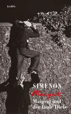 Georges Simenon Maigret und der faule Dieb обложка книги