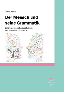 Simon Kasper Der Mensch und seine Grammatik обложка книги