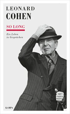 Leonard Cohen So long обложка книги