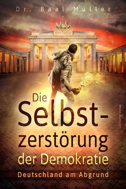 Baal Müller Die Selbstzerstörung der Demokratie обложка книги