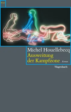 Michel Houellebecq Ausweitung der Kampfzone обложка книги