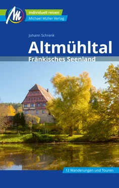 Johann Schrenk Altmühltal Reiseführer Michael Müller Verlag обложка книги