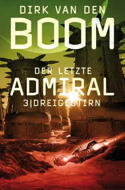 Dirk van den Boom Der letzte Admiral 3: Dreigestirn обложка книги