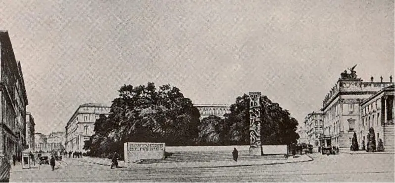 Abbildung 29 Theiss JakschFerdinand Opitz Siegerprojekt für das Denkmal - фото 30