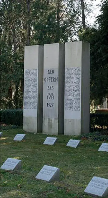 Abbildung 27 Anton Hanak Denkmal für die Opfer des Justizpalastbrands 1928 - фото 28