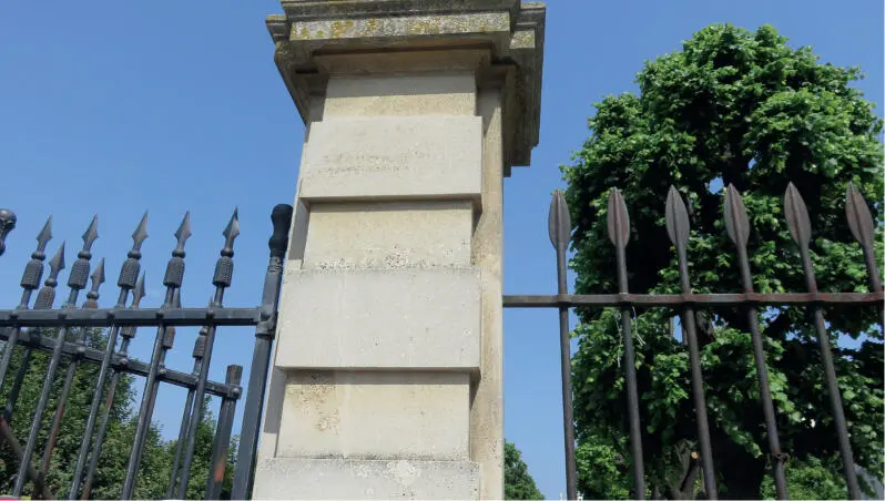 Abbildung 39 Ballhausplatz Einfriedung des Burggartens am geplanten Standort - фото 40