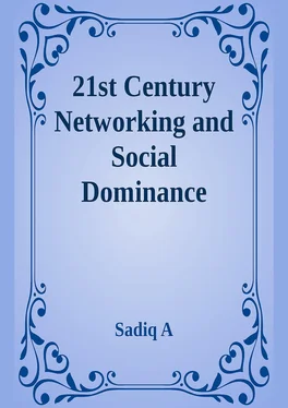 Sadiq A 21st Century Networking & Social Dominance обложка книги