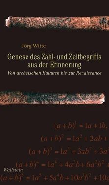 Jörg Witte Genese des Zahl- und Zeitbegriffs aus der Erinnerung обложка книги