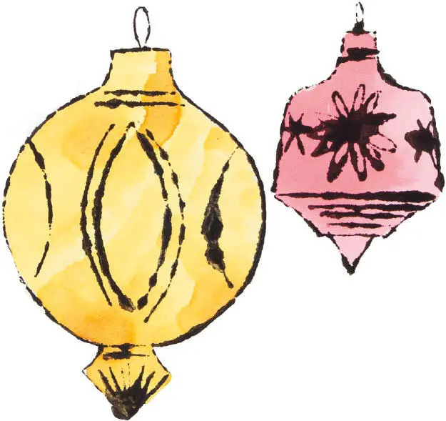 Andy Warhol Two Christmas Ornaments ca 1954 MAN MÖCHTE IMMER KIND BLEIBEN - фото 7