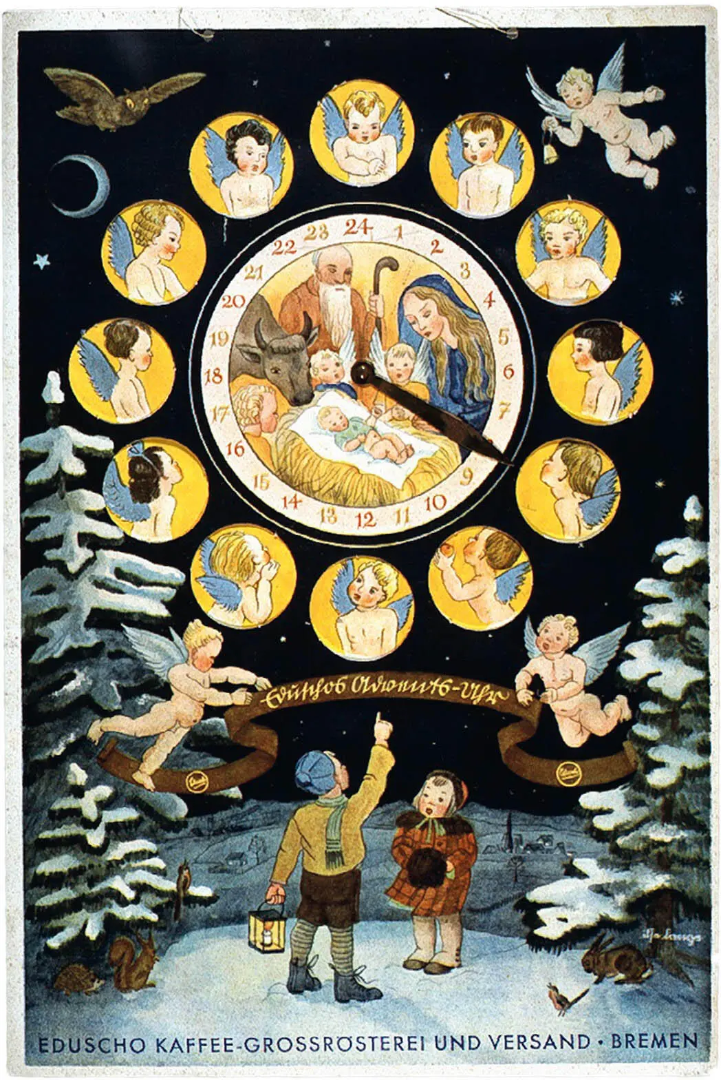 EDUSCHOADVENTSUHR1935 Salzburger Weihnachtsmuseum Privatsammlung Ursula - фото 39