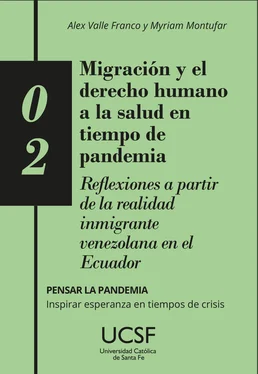 Valle Franco Alex Migración y el derecho humano a la salud en tiempo de pandemia обложка книги