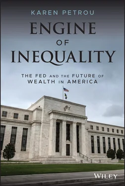 Karen Petrou Engine of Inequality обложка книги