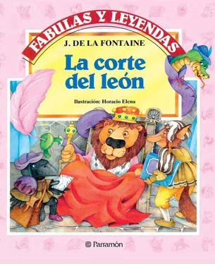 La Fontaine La corte del león обложка книги