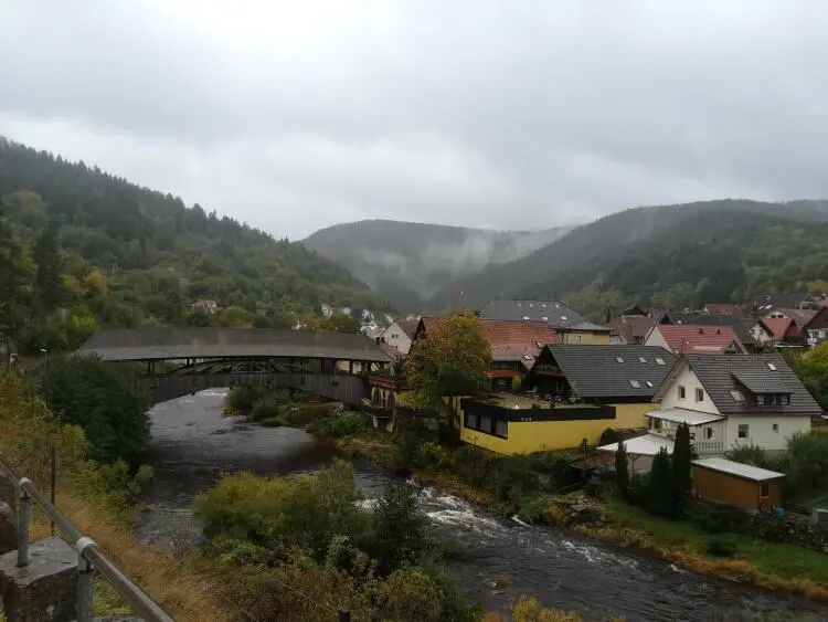 1039 Uhr Irgendwo an der Murg in dem Ort wo ich mein Handy aufladen konnte - фото 28