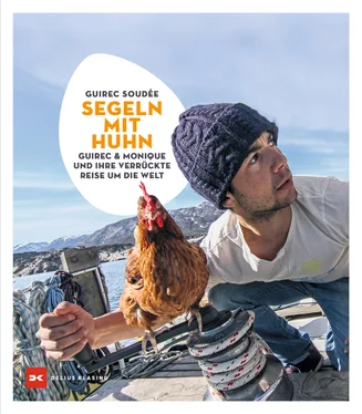 Guirec Soudée Segeln mit Huhn обложка книги