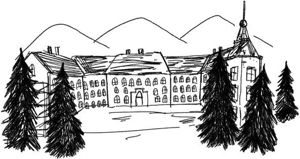 Das Internat war mal ein ganz nobles Hotel Gibt sogar noch n - фото 53