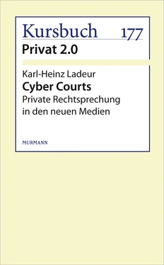 Karl-Heinz Ladeur Cyber Courts обложка книги