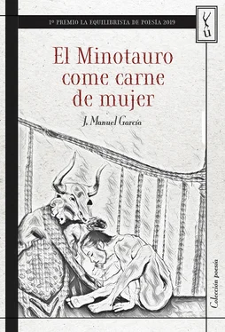 José Manuel García El Minotauro come carne de mujer обложка книги
