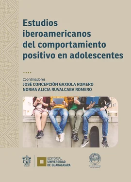 Norma Alicia Ruvalcaba Romero Estudios iberoamericanos del comportamiento positivo en adolescentes обложка книги