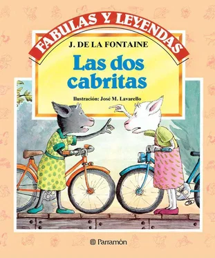La Fontaine Las dos cabritas обложка книги