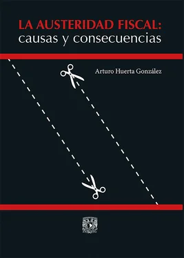 Arturo Huerta González La austeridad fiscal: causas y consecuencias обложка книги