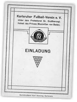 Zum FestKommers für den Deutschen FußballMeister Karlsruher FV lud der - фото 8