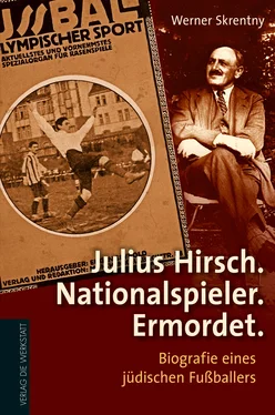Werner Skrentny Julius Hirsch. Nationalspieler. Ermordet. обложка книги