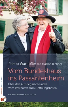 Jakob Wampfler Vom Bundeshaus ins Passantenheim обложка книги